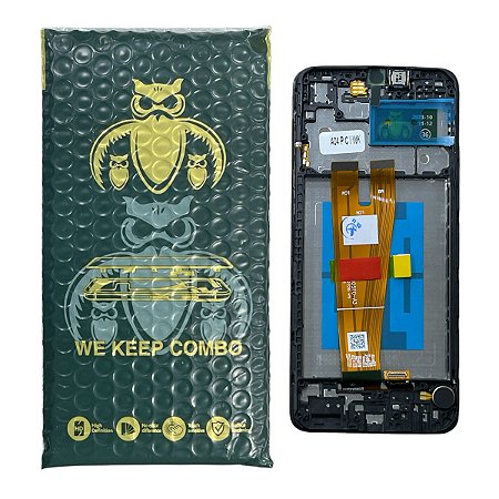 Frontal Tela Samsung A04 PLS LCD WeKeep C-Aro