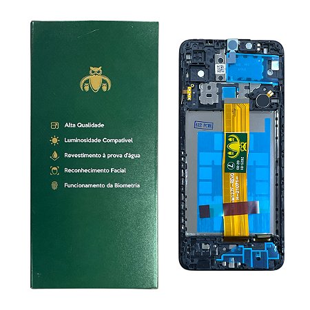 Frontal Tela Samsung A12 - M12 A125 / A127 IPS LCD WeKeep C- Aro