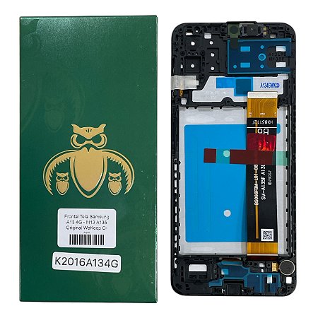 Frontal Tela Samsung A13 4G - M13 PLS LCD WeKeep C- Aro
