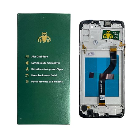 Frontal Tela Samsung A20S TFT LCD WeKeep C- Aro