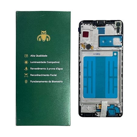 Frontal Tela Samsung A21s PLS TFT LCD WeKeep C- Aro