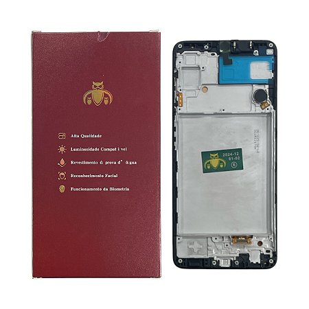 Frontal Tela Samsung A22 4G Oled WeKeep C- Aro