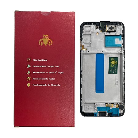 Frontal Tela Samsung A25 Oled WeKeep C- Aro