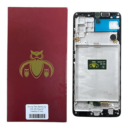 Frontal Tela Samsung A32 4G Oled WeKeep C- Aro