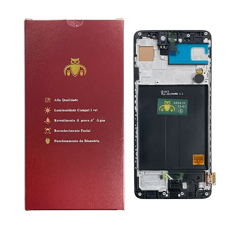 Frontal Tela Samsung A51 Oled WeKeep C- Aro