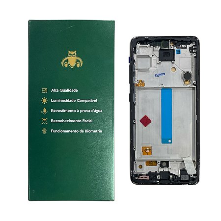 Frontal Tela Samsung A52 5G - A52s Preto Incell WeKeep C- Aro