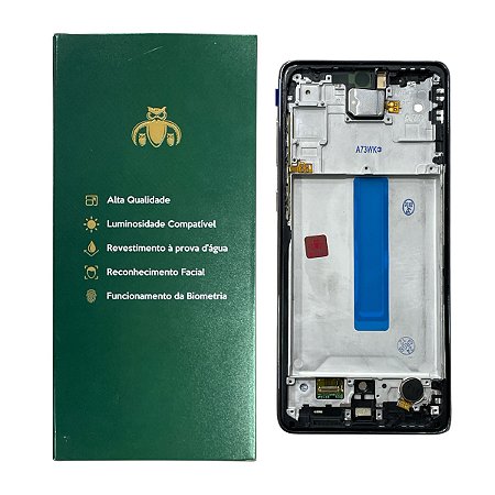 Frontal Tela Samsung A73 Incell WeKeep C- Aro