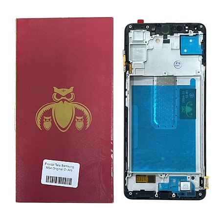 Frontal Tela Samsung M54 Oled WeKeep C- Aro