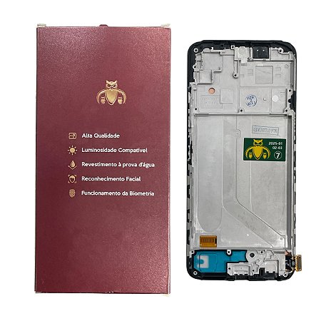 Frontal Tela Xiaomi Note 10 4G - 10s - Poco M5s Incell WeKeep C- Aro