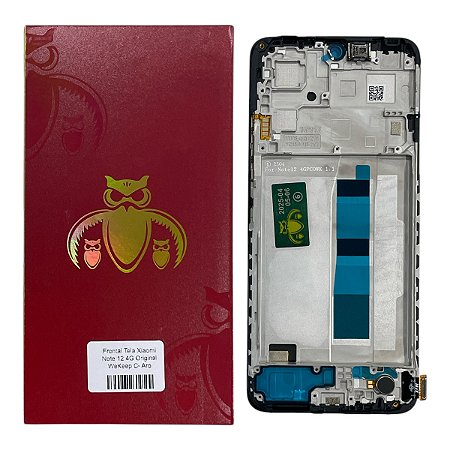 Frontal Tela Xiaomi Note 12 4G Oled WeKeep C- Aro