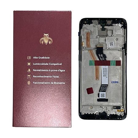 Frontal Tela Xiaomi Note 8 Pro IPS LCD C- Aro WeKeep