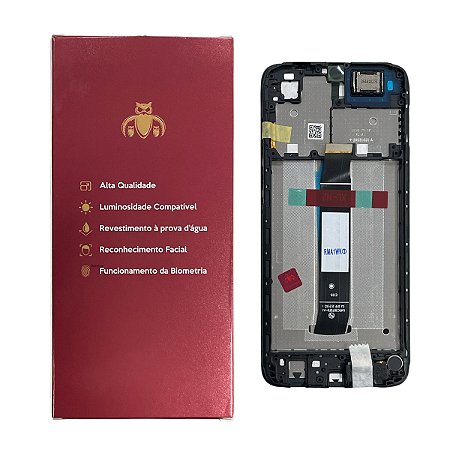 Frontal Tela Xiaomi Redmi A1 - A1 Plus - A2 - A2 Plus IPS LCD WeKeep C- Aro