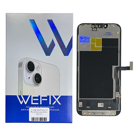 Frontal Tela iPhone 13 Pro Soft Amoled 120Hz Wefix Eprom