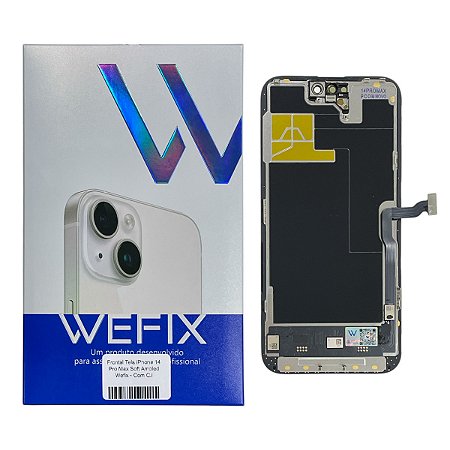 Frontal Tela iPhone 14 Pro Max Soft Amoled 120Hz Wefix Eprom