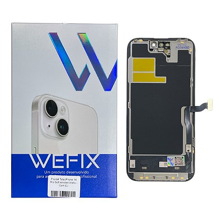 Frontal Tela iPhone 14 Pro Soft Amoled 120Hz Wefix Eprom