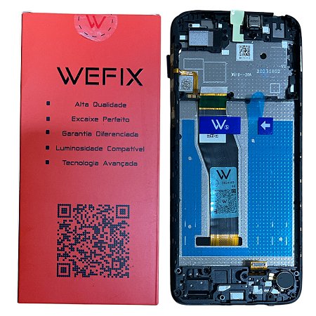 Frontal Tela Motorola Moto E13 IPS LCD Wefix C- Aro