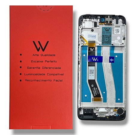 Frontal Tela Motorola Moto G14 IPS LCD Wefix C- Aro