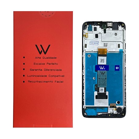 Frontal Tela Motorola Moto G22 IPS LCD Wefix C- Aro
