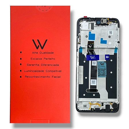 Frontal Tela Motorola Moto G35 IPS LCD Wefix C- Aro