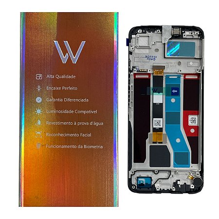 Frontal Tela Realme Note 50 - C51 IPS LCD Wefix C-Aro