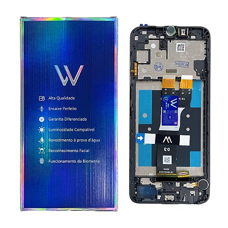 Frontal Tela Samsung A05s PLS LCD Wefix C-Aro