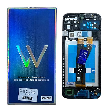 Frontal Tela Samsung A14 5G PLS LCD Wefix C- Aro