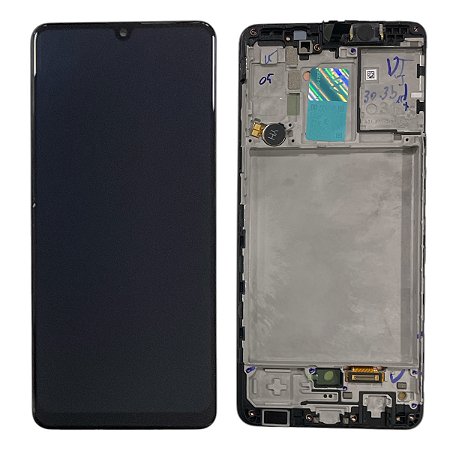 Frontal Tela Samsung A31 Nacional Wefix C- Aro