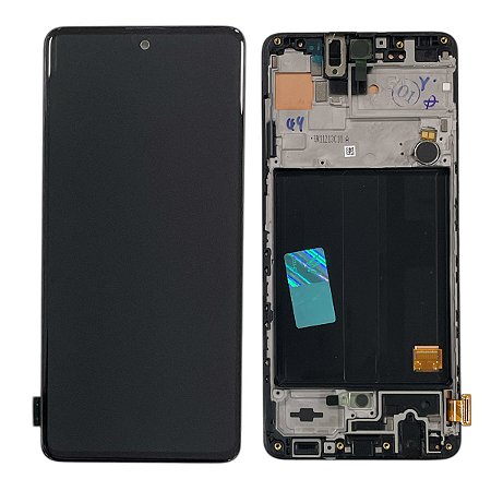 Frontal Tela Samsung A51 Nacional Wefix C- Aro