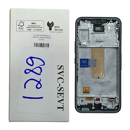 Frontal Tela Samsung A54 5G Nacional Wefix C- Aro
