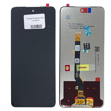 Frontal Tela Infinix Hot 11s IPS LCD KIGX