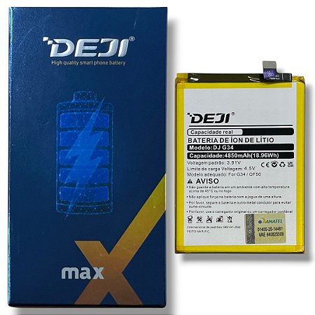 Bateria Moto G24 - G34 QF50 Deji Anatel