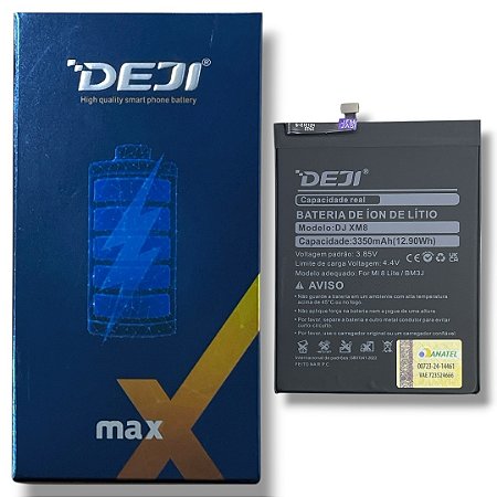 Bateria Xiaomi Mi 8 Lite BM3J Deji Anatel