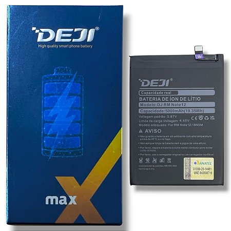 Bateria Xiaomi Note 12 4G BN5M Deji Anatel