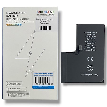 Bateria Apple iPhone 13 Pro Max JCID Programavel