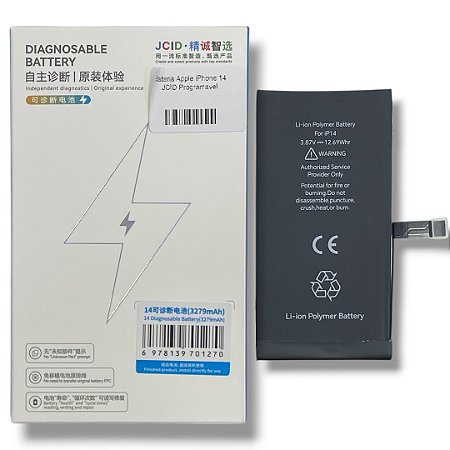 Bateria Apple iPhone 14 JCID Programavel