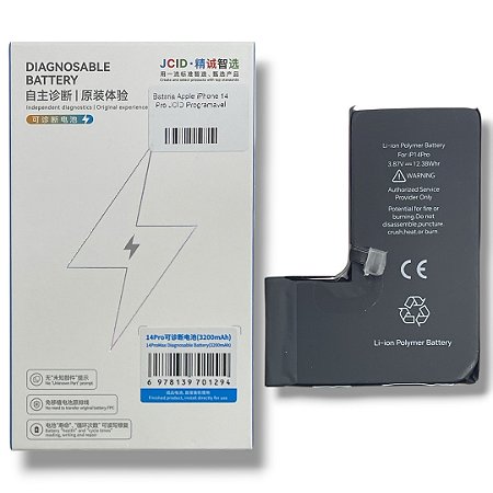 Bateria Apple iPhone 14 Pro JCID Programavel