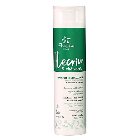 [AS] - SHAMPOO ALECRIM E CHÁ VERDE REPARAÇÃO INTENSA 300ML