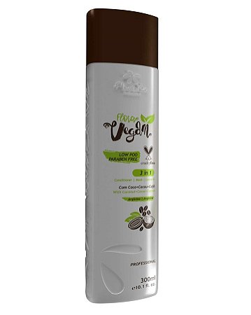 [BJ] - MÁSCARA PROFISSIONAL TRATAMENTO FLORA VEGAN HOMECARE 3 EM 1 300ml