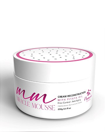 [BX] -Creme Capilar Reconstrutor Capilar Profissional Miracle 250GR