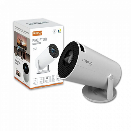 Projetor HY300 Portátil Smart Android 11 4K Ultra HD Wifi Bluetooth