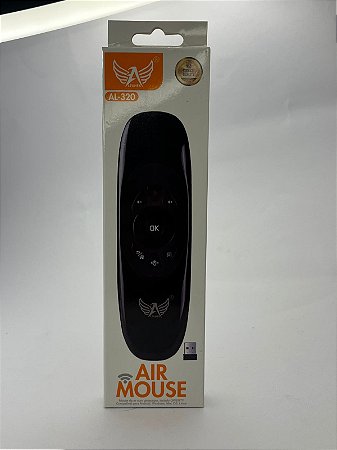 Controle Air Mouse AL-320 com Teclado Sem Fio