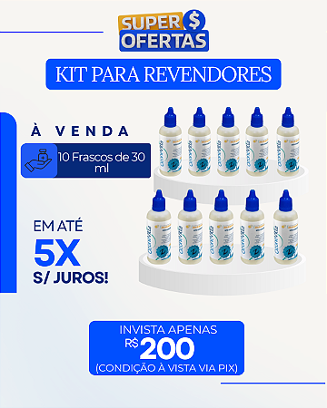 Kit Revendedor "1" | 10 Frascos de 30 ml