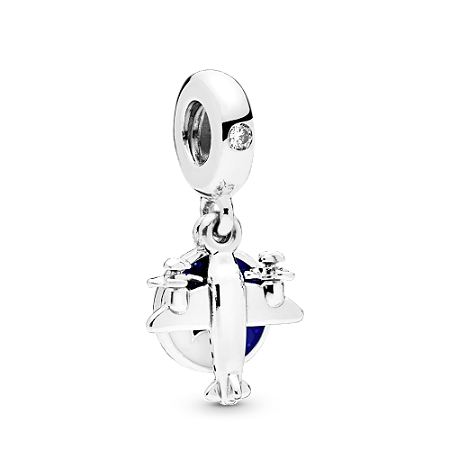 Charm Pendente Viagem De Avião