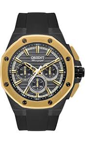 RELÓGIO ORIENT UNIQUE CRONÓGRAFO MTSPC018 PRETO CRONÓGRAFO