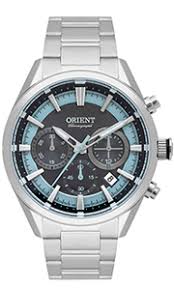RELÓGIO ORIENT ETERNAL CRONÓGRAFO MBSSC242 PRATA