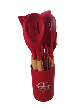 Conjunto de Silicone - 12 Peças