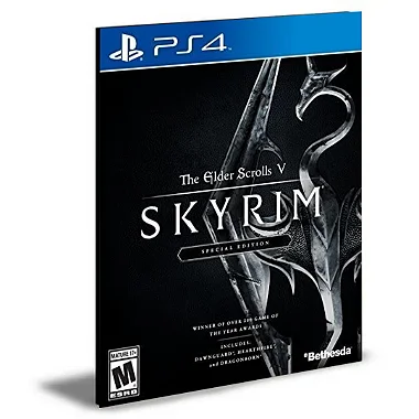 The Elder Scrolls V Skyrim Special Edition Ps4 e Ps5 Mídia Digital
