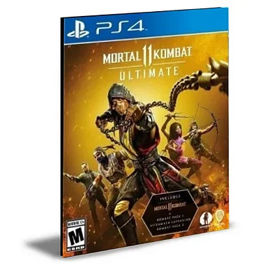 Mortal Kombat 11 Ultimate Bundle (Jogo + Dlcs) Ps4 Português Psn Mídia Digital