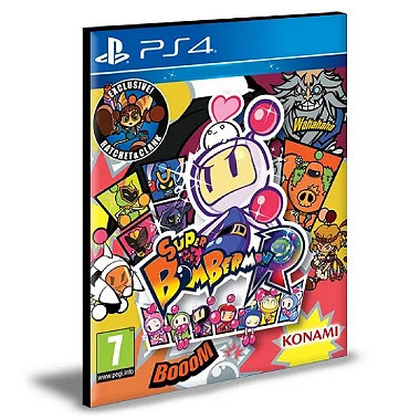 Super Bomberman R Português Ps4 e Ps5 Mídia Digital