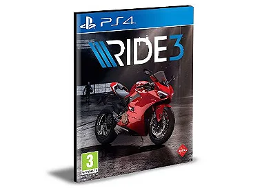 Ride 3 Ps4 e Ps5 Mídia Digital Português